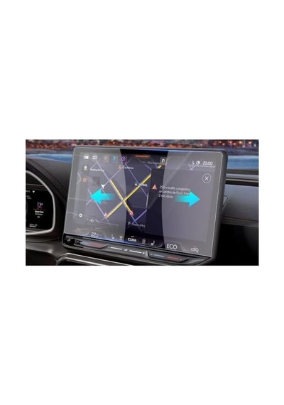 Cupra Formentor Multimedya 12.9 İnç İle Uyumlu Ekran Koruyucu 9h Parlak Nano