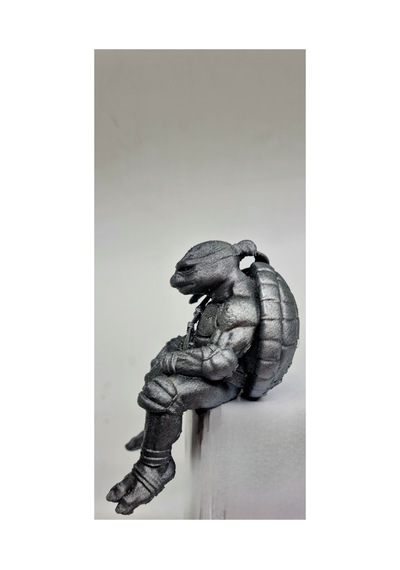 Ninja Turtles Oturan Figür 10 Cm Ninja Kaplumbağalar Oturan Figür
