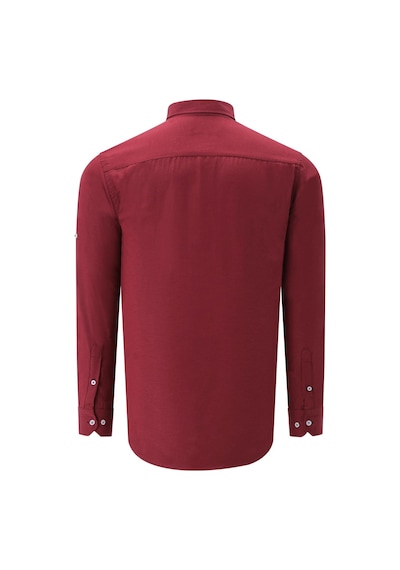 G674 Dewberry Erkek Gömlek-koyu Bordo Koyu Bordo