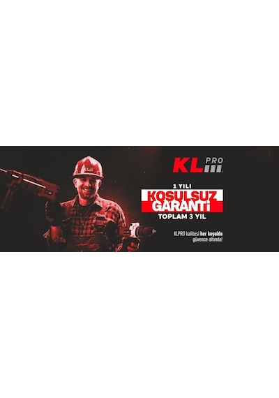 Klpro Klez18-00 18V 125MM Şarjlı Eksantrik Zımpara Aküsüz/Solo Tek Makine