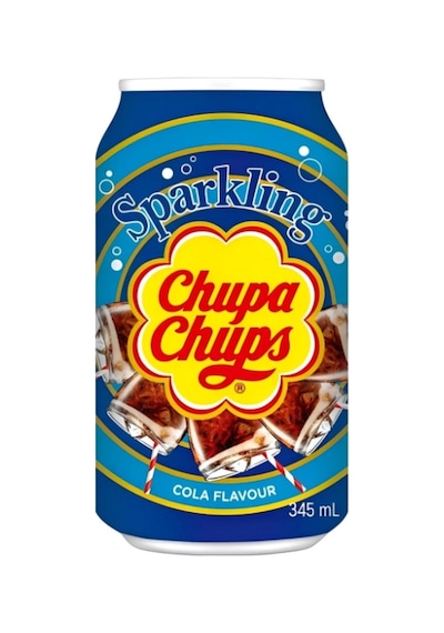 Chupa Chups Sparkling Cola Flavour - Kola Aromalı Gazlı İçecek 345 Ml