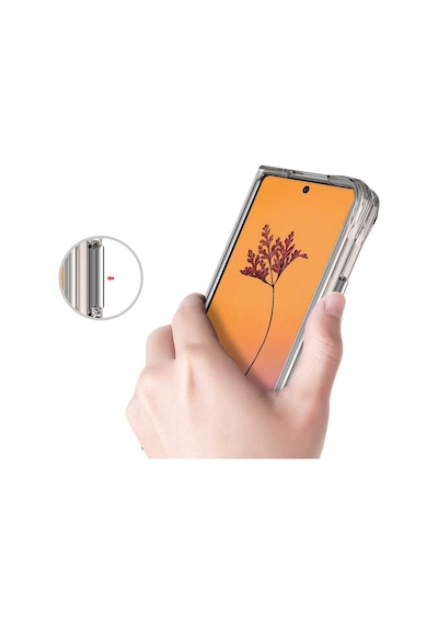 Galaxy Z Fold 4 Uyumlu Zore Vonn Kılıf-renksiz Renksiz