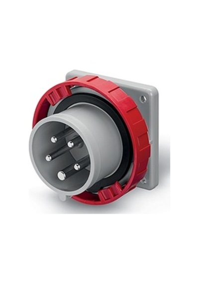 Scame IP67 Makine Fişi (Düz) 5  x  32 A (3P+N+E) Trifaze