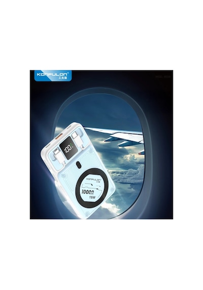 Konfulon - 946 - M25w 10.000 Mah 20w Pd Magsafe Powerbank - Csmo-tex - - Mavi