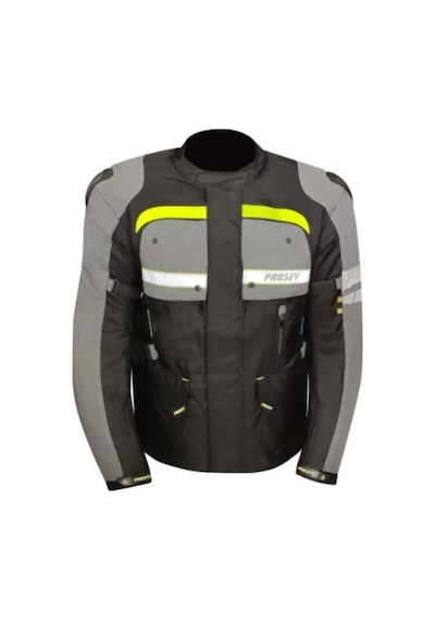 Ebakbak Motosiklet Montu Long 4 Mevsim Full Korumalı Maxdura 600-d Dayanıklı Kumaş Touring Motor Mont Yellow
