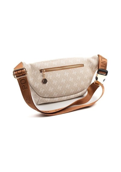 Silver Polo Sp1192 Kadın Bel Çantası Monogram Taş-a.taba