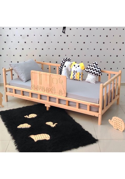 Markaawm Markaawm Trenli Montessori Karyola Çocuk Yatak Bebek Beşiği