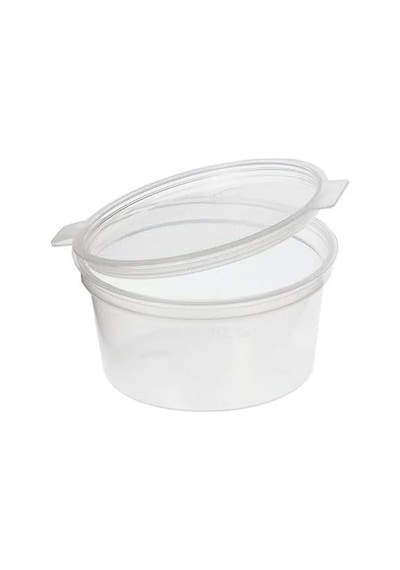 Spelt 30cc Sert Plastik Mini Kavanoz Eşya Kabı Kapaklı Küçük Ürün Kutusu Sos Kabı 50&apos Li 10