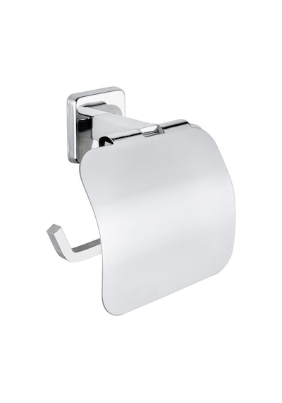 Tema Lüx Kare Plus Banyo Tuvalet Kağıtlığı Kapaklı Wc Kağıtlık Krom