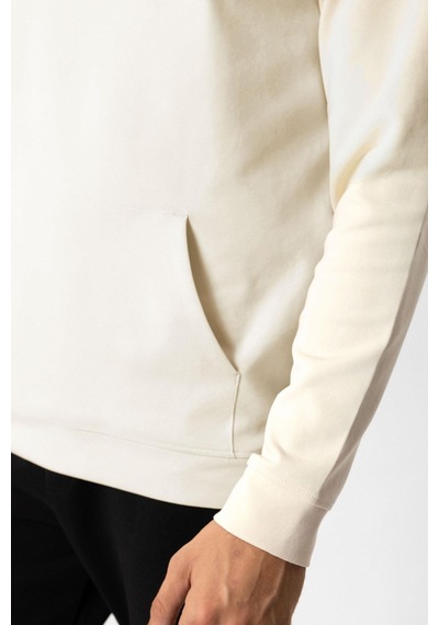 Back And Bond Bej Regular Fit Pamuklu Kapüşonlu Sweatshirt