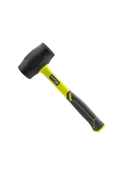 Ryobi Rhhm450 Fiber Saplı Siyah Lastik Tokmak 450 Gr 5132006041