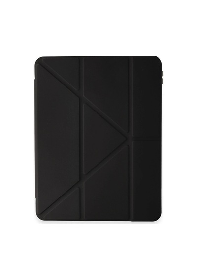 Pad 9 Kılıf Kalemlikli Mars Tablet Kılıfı - Siyah Arka Kapak