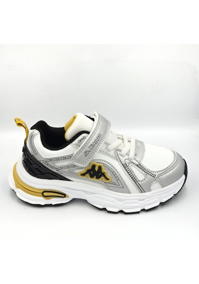 Kappa Kp-4061f Beyaz Gümüş Erkek Çocuk Sneaker Spor Ayakkabı