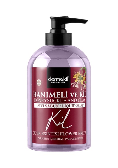 Dermokil Hanımeli ve Killi Doğal Sıvı Sabun 500 ML