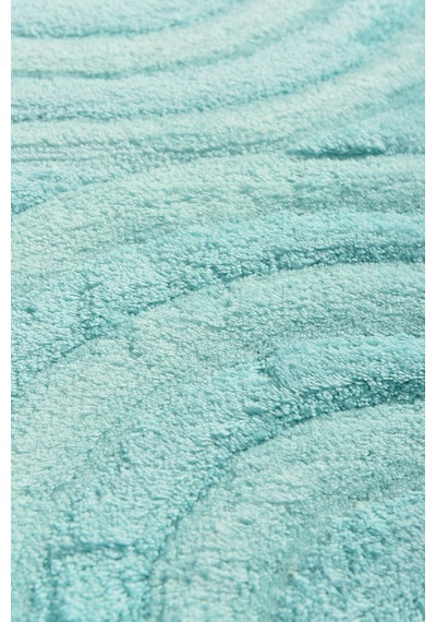 Wave Mint 60x100 Cm Banyo Paspası Renkli