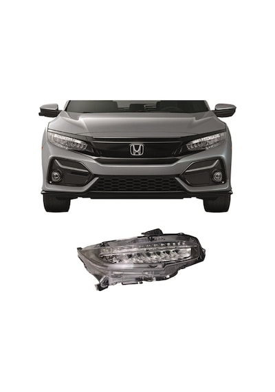 Ns Honda Civic Ön Sağ Far Ledli Sedan Hatcback 2016-2021