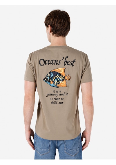 Colin's Colins Gri Erkek Tshirt K.Kol Cl1068195 Q1.V2 Tpe Gri