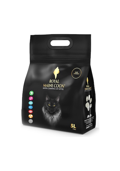 Royal Maine Coon Bebek Pudrası Kokulu Perlit Kedi Kumu 5 L