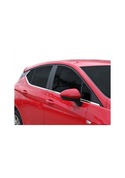 Kolaylispider Opel Astra K Cam Çıtası 8 Prç Krom 2015 Ve Sonrası