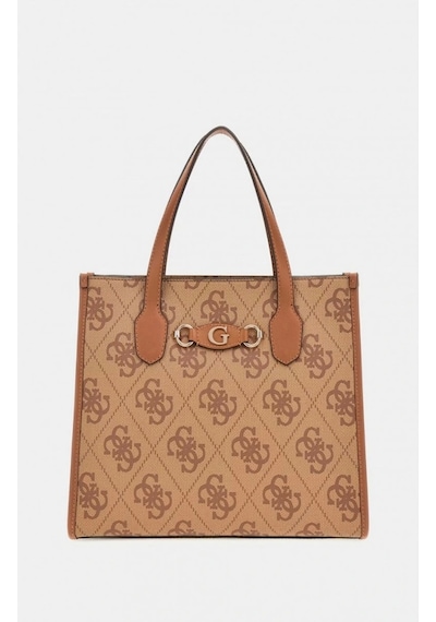 Guess Kadın Kahvereni Izzy 4g Logolu El Çantası Kahverengi