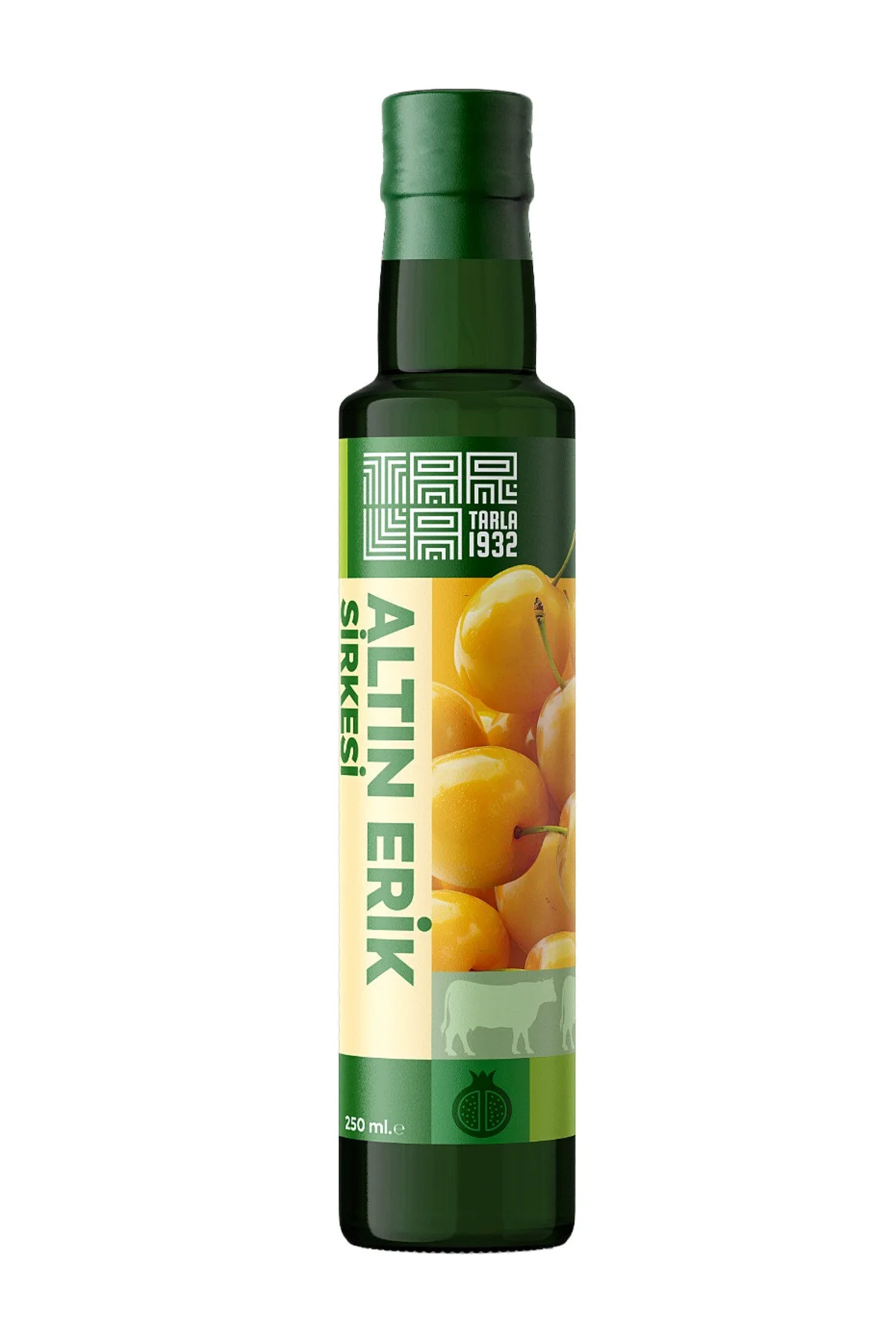 Tarla 1932 Altın Erik Sirkesi 250 Ml Doğal Fermantasyon