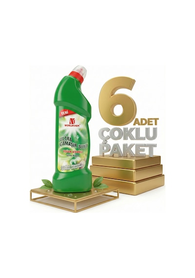 Worldchem Ultra Çamaşır Suyu 6x750 Ml Diğer
