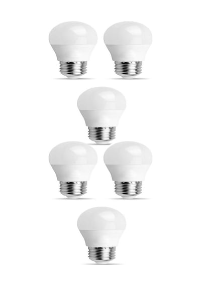 Şahnet 6w E27 Mini Top Led Ampul Beyaz - 6500k 6 Adet Minik Avize Lambası