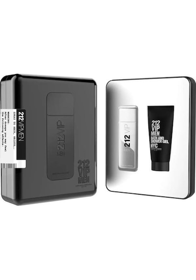 Carolina Herrera 212 VIP Men Erkek Parfüm EDT 100 ML + Shower Gel 100 ML