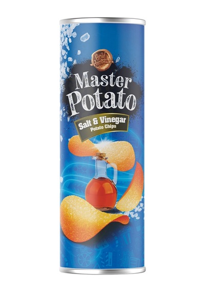Master Potato Tuz Ve Sirke Soslu Cips 160 Gr 3 Adet