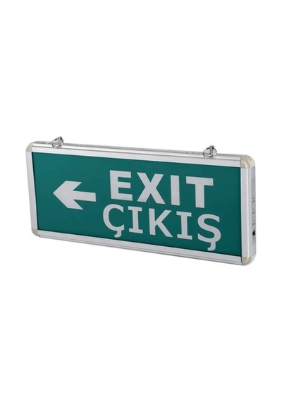 Ct-9166 3 Watt Acil Çıkış Exıt Levhası Ledli Şarjlı Renkli - 883012491 Ct-9166 3 Watt Acil Çıkış Exıt Levhası Ledli Şarjlı Renkli - 883012491