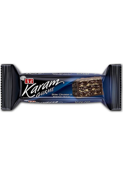 Eti Karam Gurme Bitter Çikolatalı Gofret 18 x 50 G