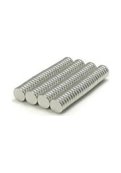 10 X 2 Mm Yuvarlak Neodyum Mıknatıs - 100 Adet