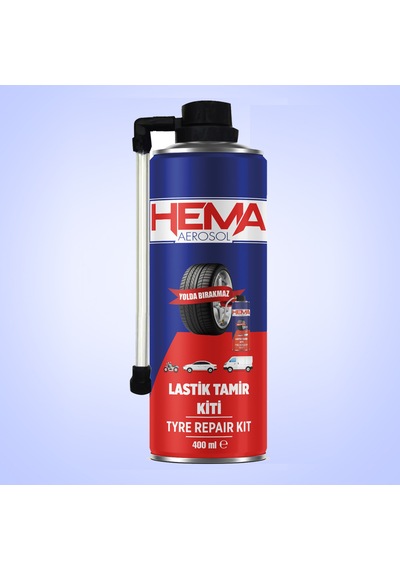 Lastik Tamir Kiti - Anında Lastik Tamiri Ve Şişirme Spreyi 400 M