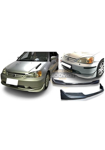 Civic Vtec 1 S2000 Ön Tampon Eki - Plastik - Boyasız