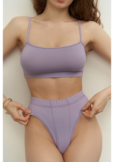 Mai Collection Mai Studios Co. Finn Lila İç Çamaşırı Takım Lila