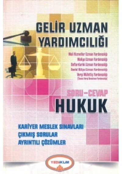 Yediikllim Gelir Uzman Yardımcılığı Hukuk Soru-Cevap- Yediiklim Yayınları