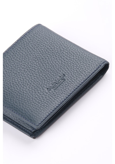 Ancora Leather Hakiki Deri Erkek Cüzdan-26500 Lacivert
