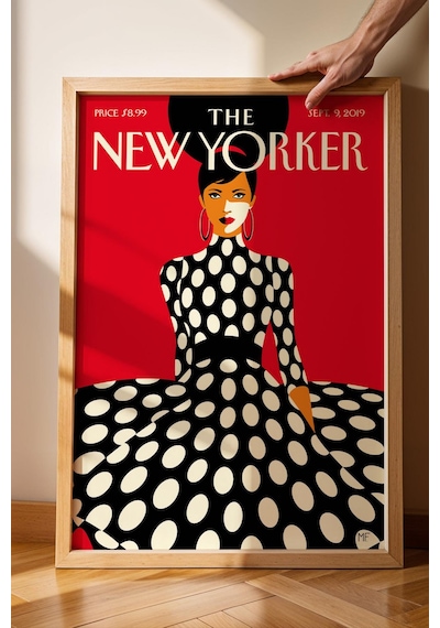The New Yorker Çerçeveli Tablo September 9 2019