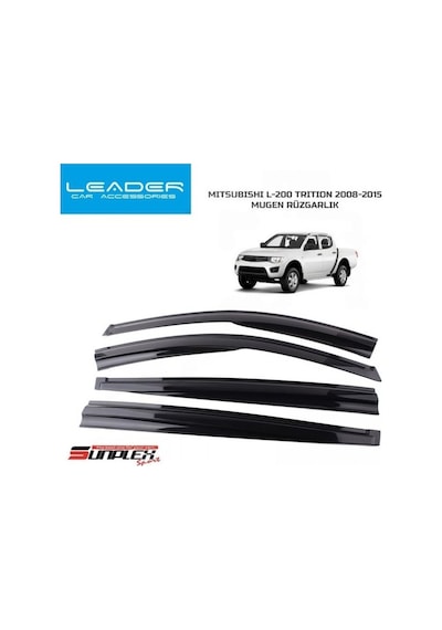 Onkar Cam Rüzgarlığı Sunplex Mugen Mitsubishi L-200 Trition 2008-2015 4lü Sps68 303-025-005
