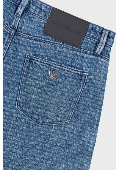 Emporio Armani Erkek Kot Pantolon Em000668 Af13444 Fb054 Mavi Mavi