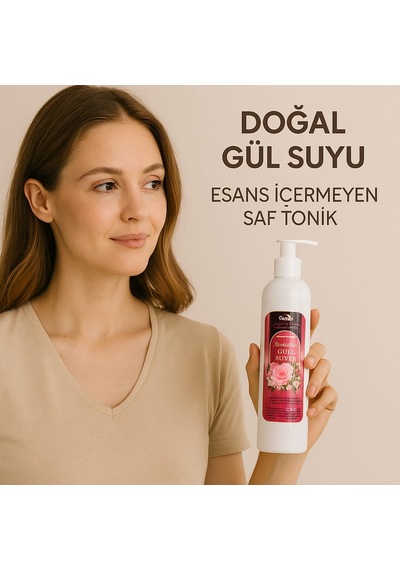Garlex Nemlendirici ve Canlandırıcı Doğal Gül Suyu 250 ML