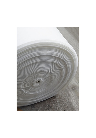 Vatka Elyaf 150gr./m² En:100cm/boy:200cm - Sarma Elyaf - Yorgan Elyafı - Mont Elyafı Beyaz 150gr./m²