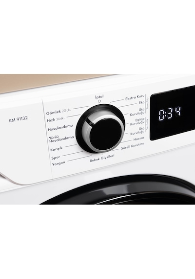Regal KM 91132 9 KG Isı Pompalı Çamaşır Kurutma Makinesi