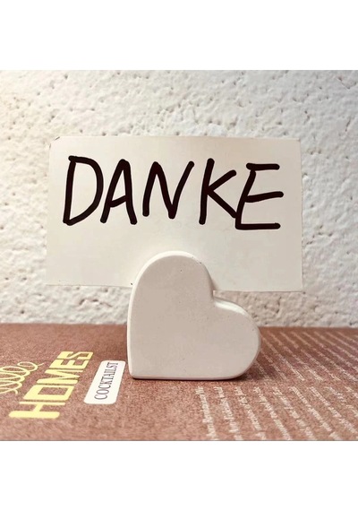 Kalp Notluk, Fotoğraf Ve Kart Tutucu Casa Di Duck