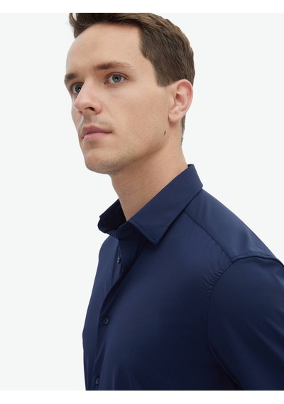 Kip Lacivert Regular Fit Casual Gömlek Lacivert