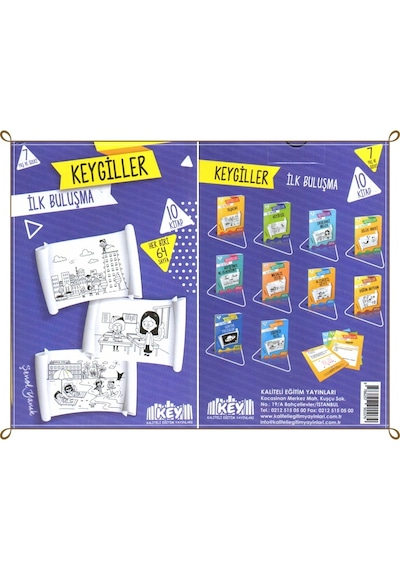 Keygiller İlk Buluşma Hikâye Seti Kaliteli Eğitim Macera