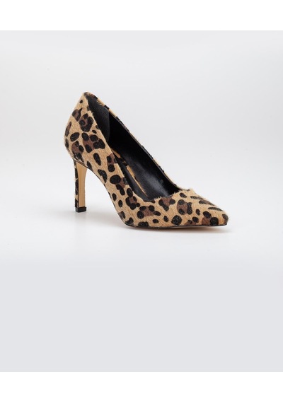 Dilimler Ayakkabı Leopar Desen Düz Model Kadın İnce Topuklu Stiletto-2944-leopar Leopar
