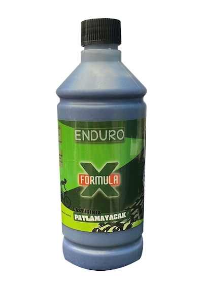 Formulax Mavi Enduro Bisiklet Patlak Önleyici Jel Sıvı 500ml Mavi