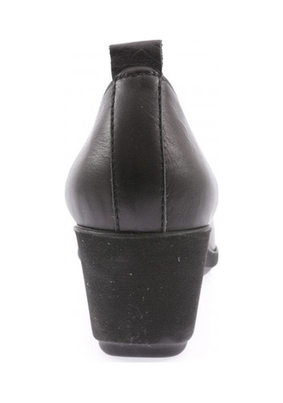 Dgn 2331 Kadin Lastik Detayli Dolgu Taban Comfort Ayakkabi 2331-2-R1534 Siyah