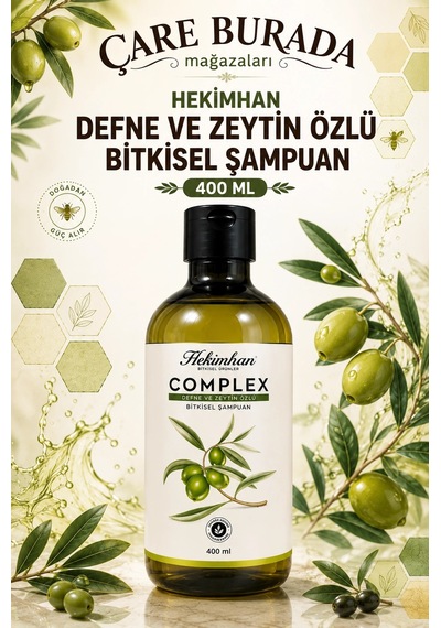 Complex Defne Ve Zeytin Özlü Şampuan 400 Ml